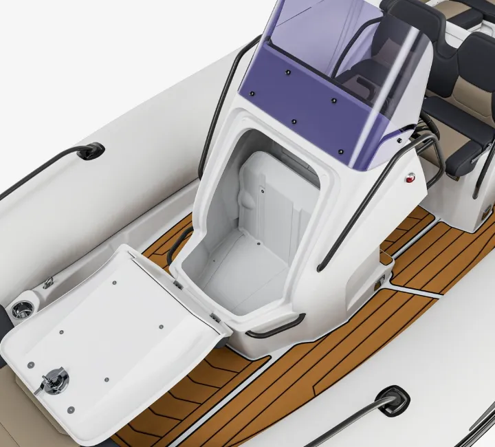 Render of Grand G680 RIB boat
