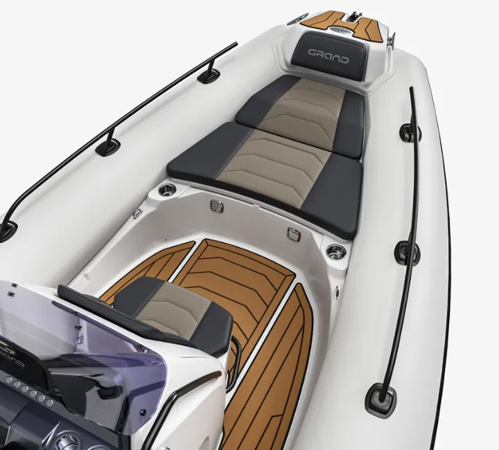 Render of Grand G680 RIB boat