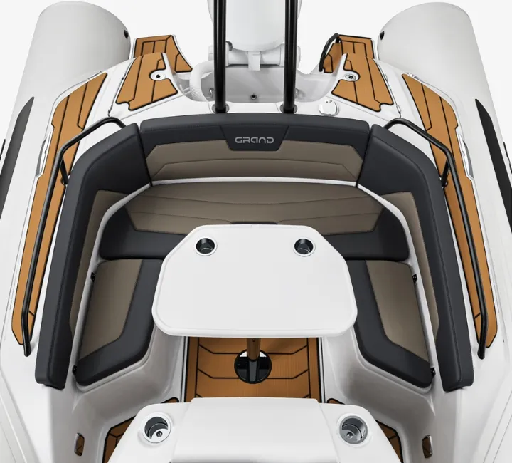 Render of Grand G680 RIB boat