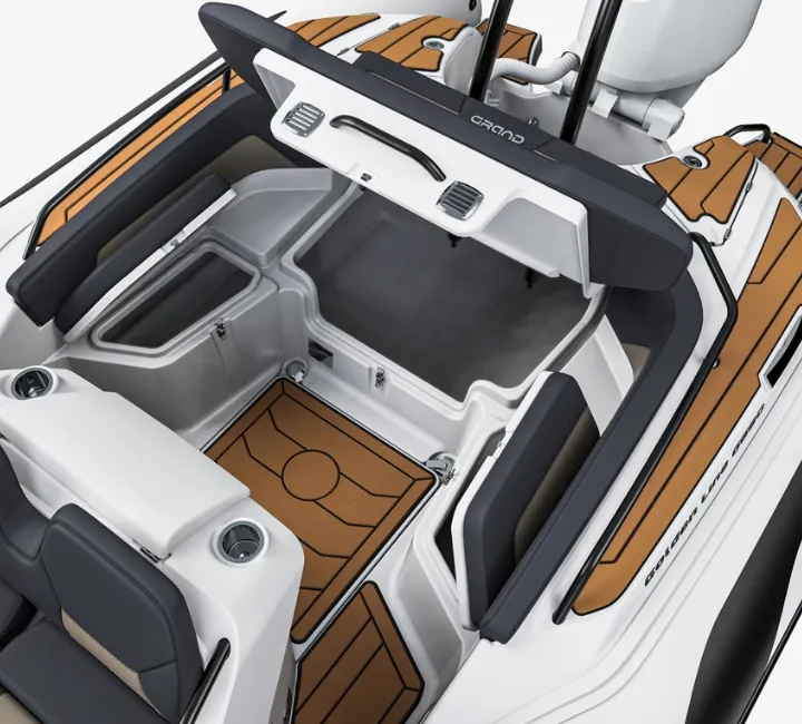 Render of Grand G680 RIB boat