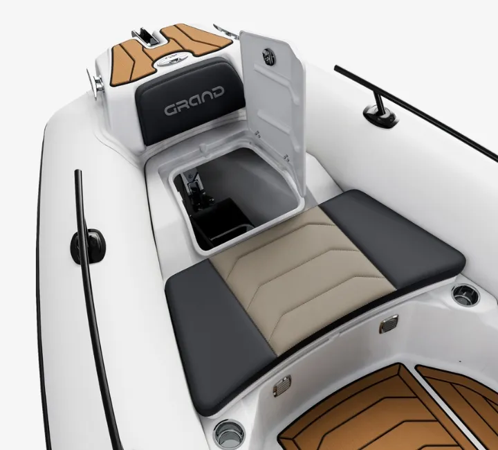 Render of Grand G680 RIB boat