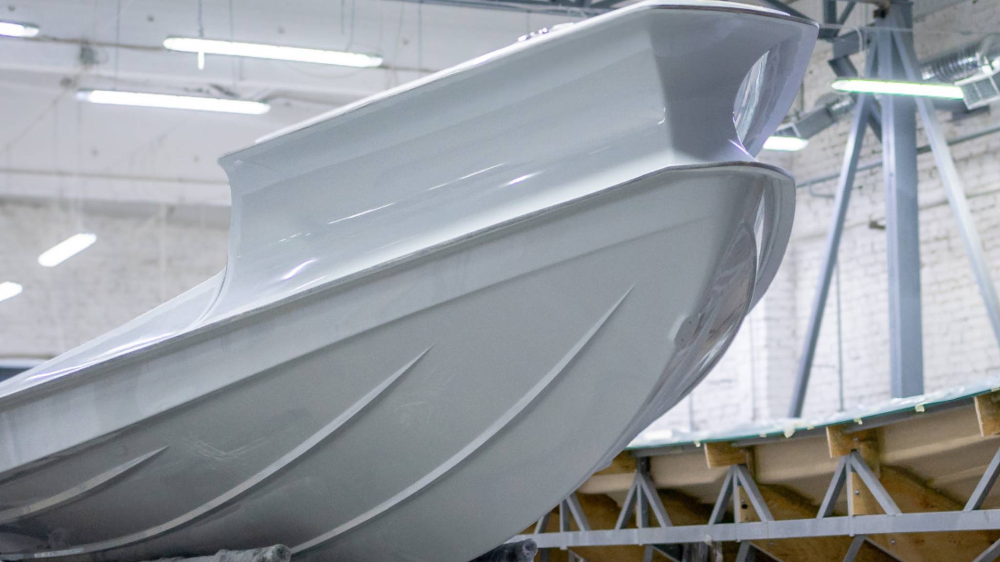 Grand Inflatable Boats fibreglass hull