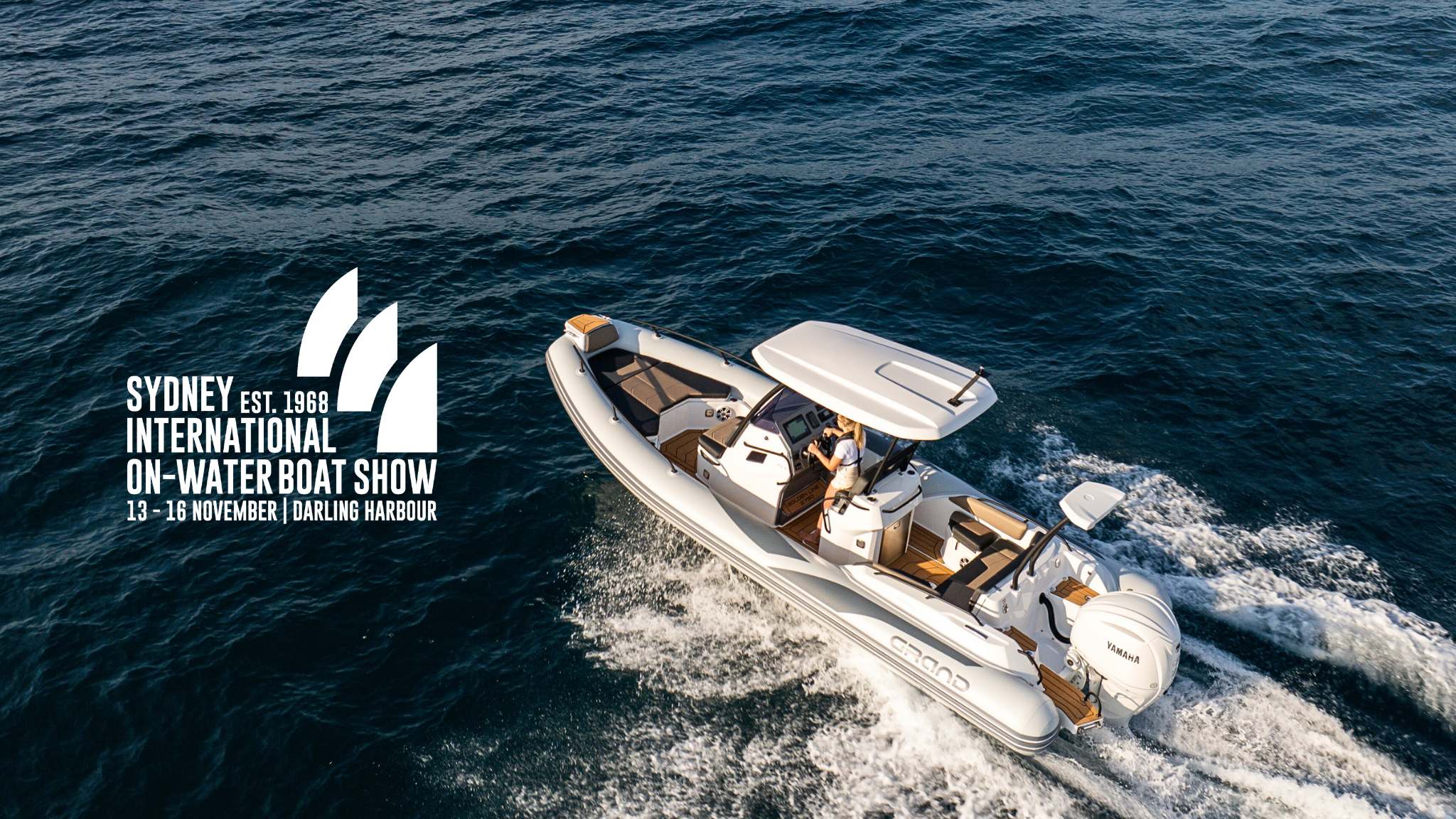 Grand rigid inflatable boats at Sydney Boat Show