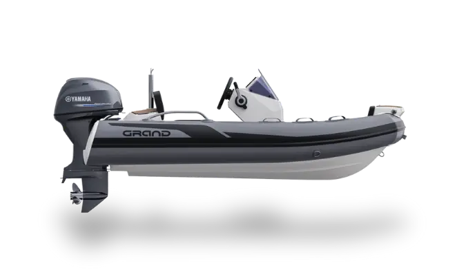 A render of the Grand G340 yacht tender