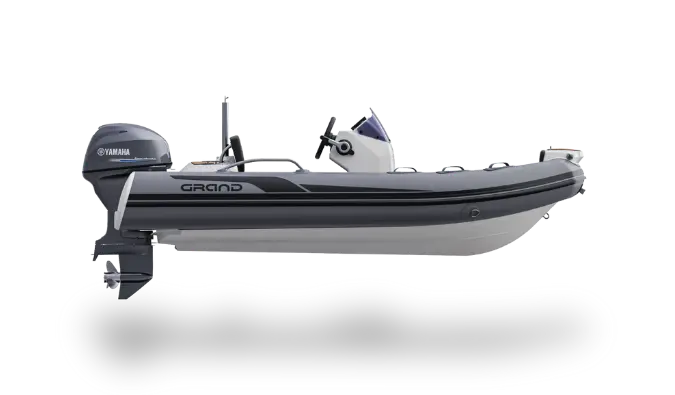 A render of the Grand G380 yacht tender