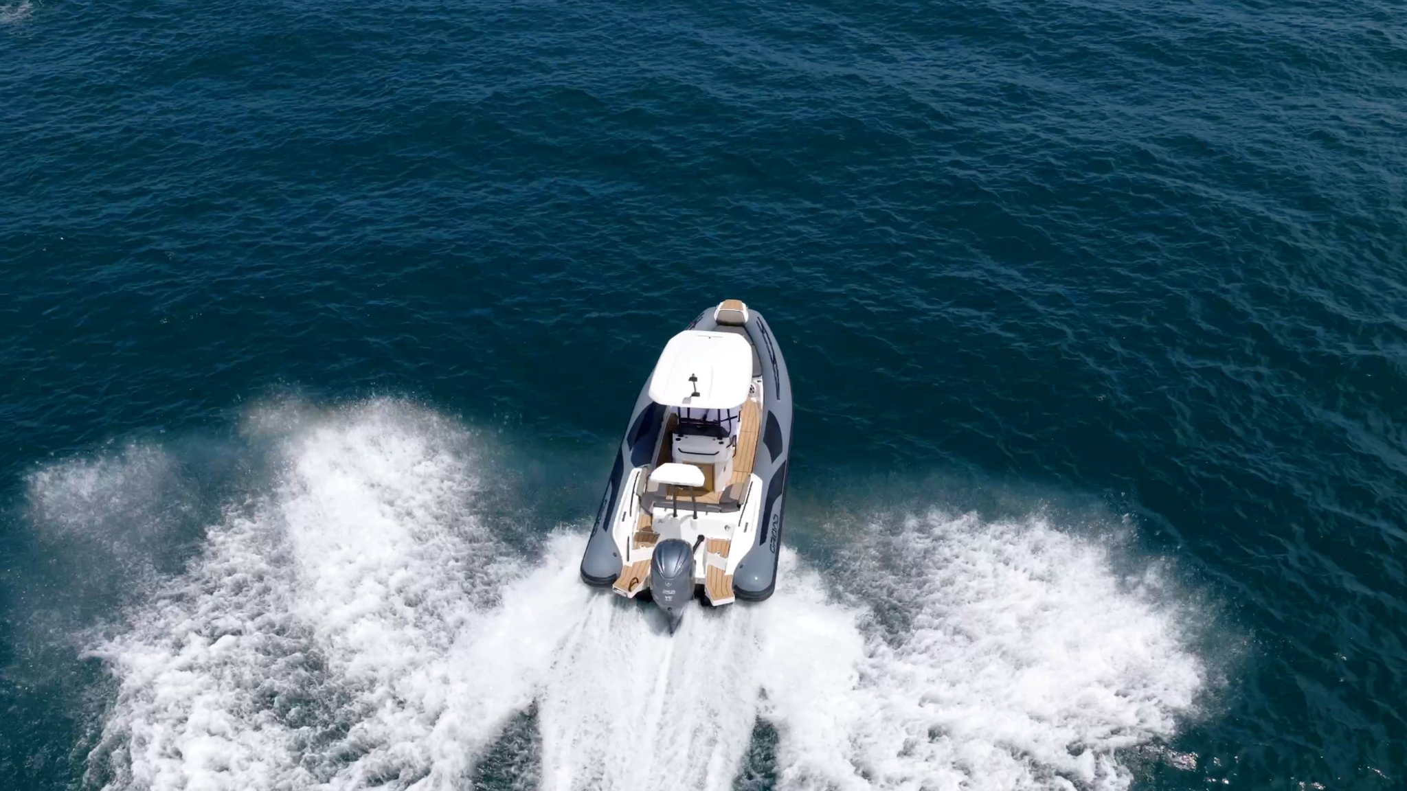 Grand G750 dark grey rigid inflatable boat for sale