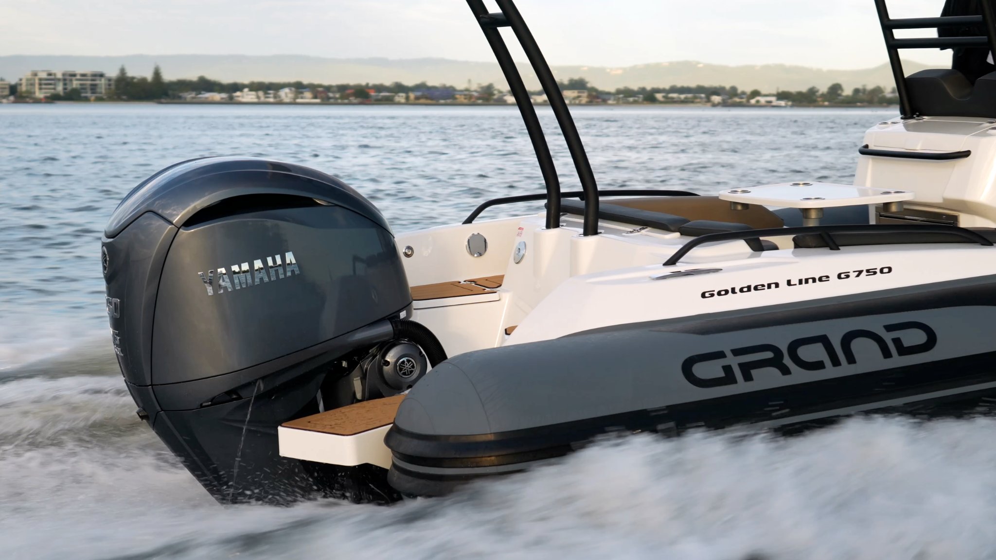Grand G750 dark grey rigid inflatable boat for sale
