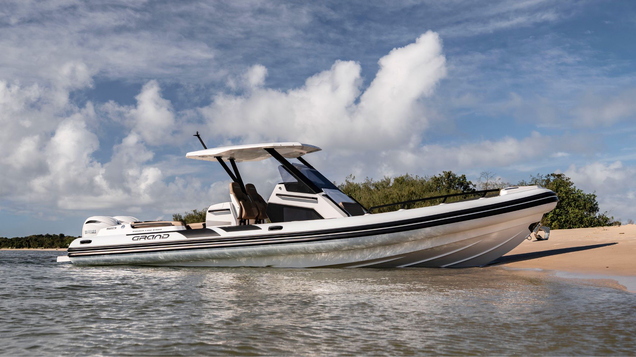 Grand G980 rigid inflatable boat on the Gold Coast